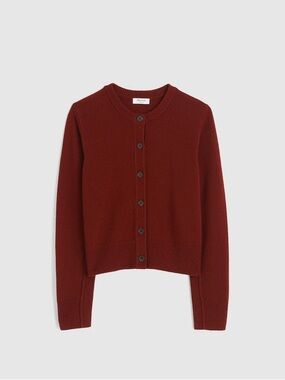 Madewell Cashmere Button-Front Cardigan Sweater NS663 Size XS NWT